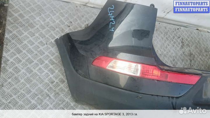 Бампер задний зад Kia Sportage III (SL), 2013 1.7 Дизель