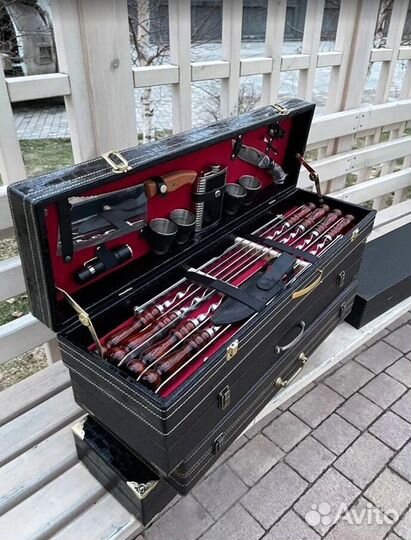 Шашлычный подарочный набор