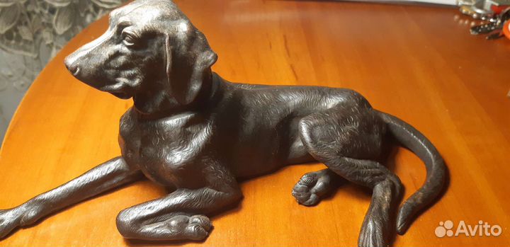 Статуэтка собака антиквариат
