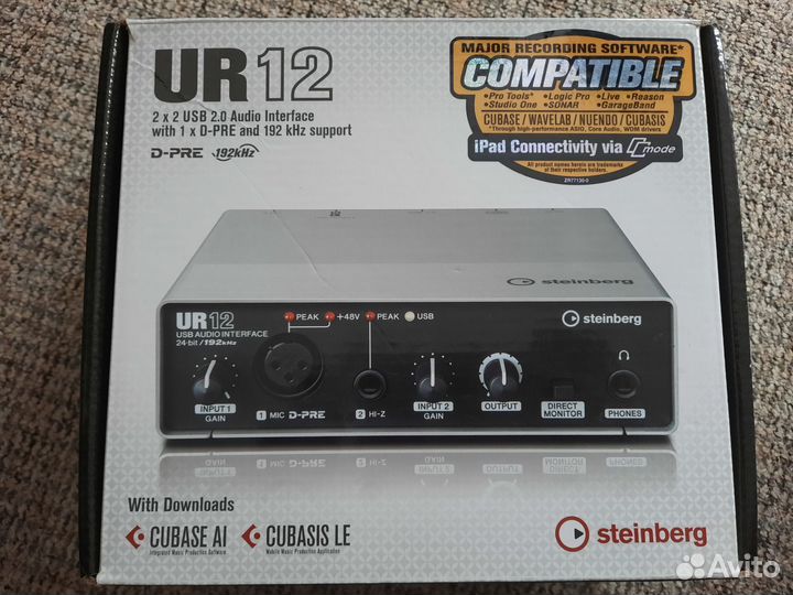 Звуковая карта Steinberg UR12