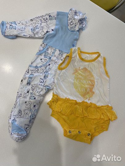 Вещи на девочку до 9 мес