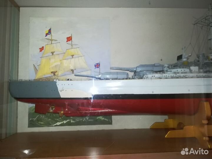 Модель корабля Бисмарк