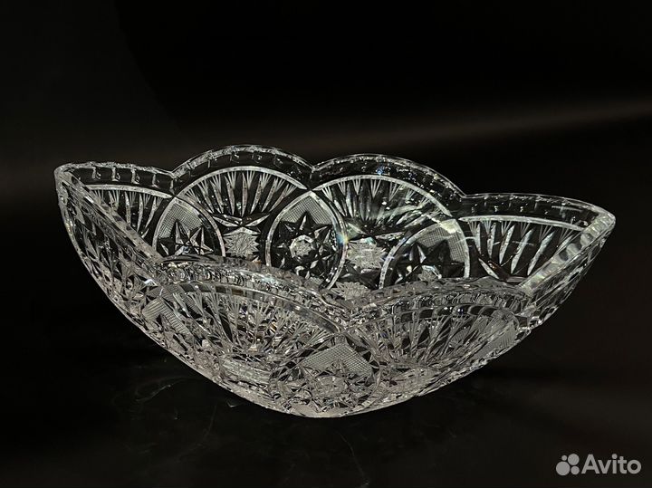 Ваза хрустальная СССР