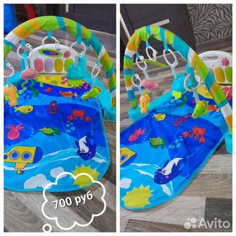 Развивающий коврик с пианино