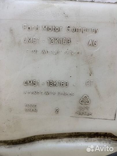 Бачок стеклоомывателя Ford Focus седан 1.6 shda