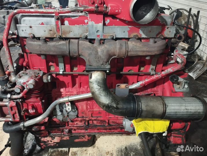DE12 двигатель в сборе