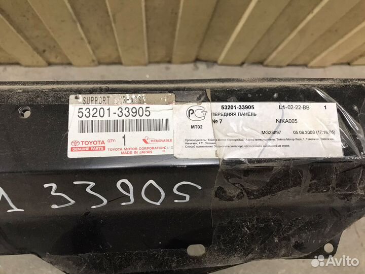 Панель кузова передняя Toyota Camry ACV30