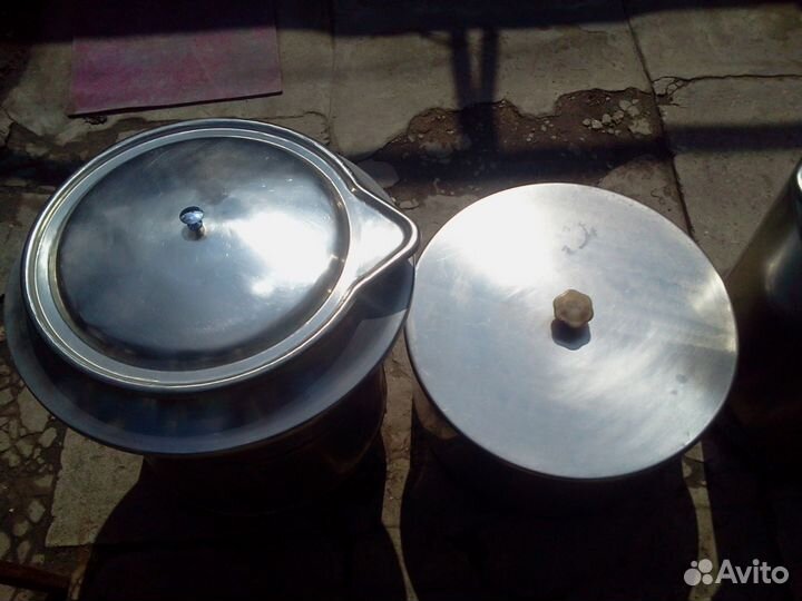 Котёл и чан с нерж. стали сделан в СССР
