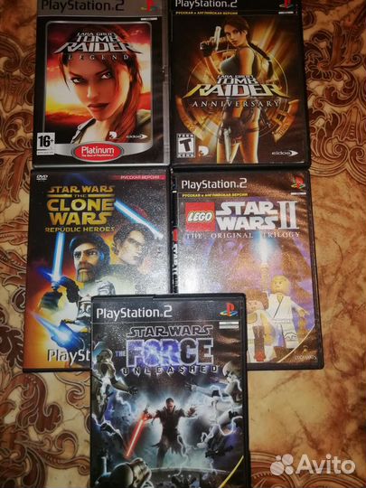 Диски PlayStation 2