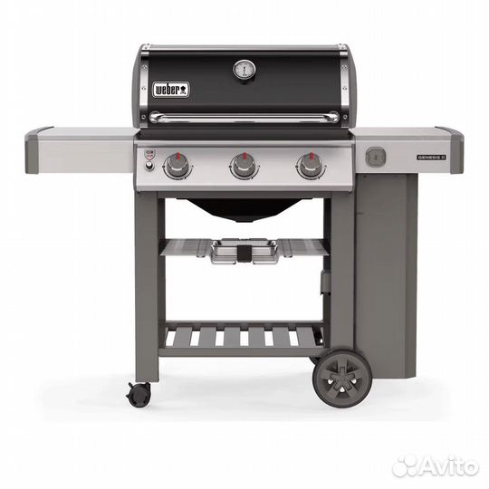 Weber genesis II E-310 GBS газовый гриль черный