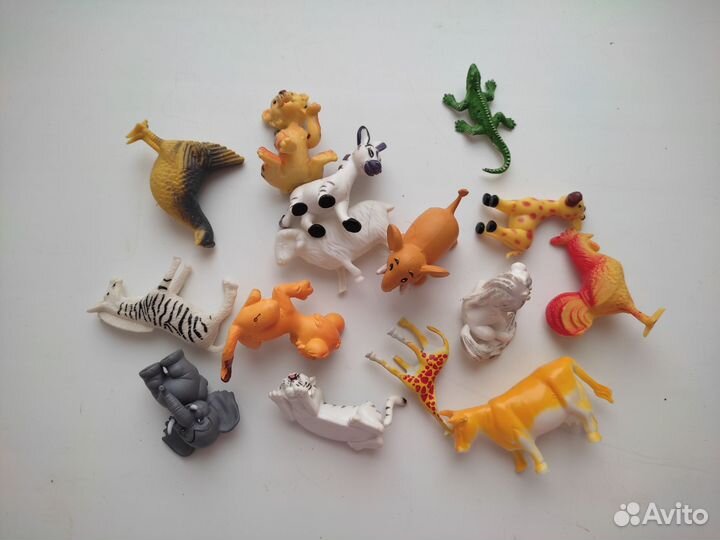 Фигурки животных, набор, игрушки, животные, звери