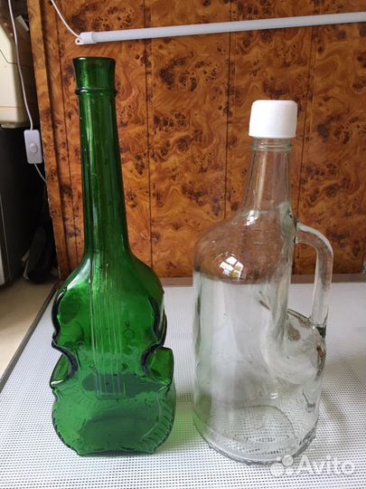 Бутылки декоративные