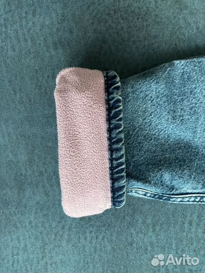 Джинсы утепленные для девочки 110 116