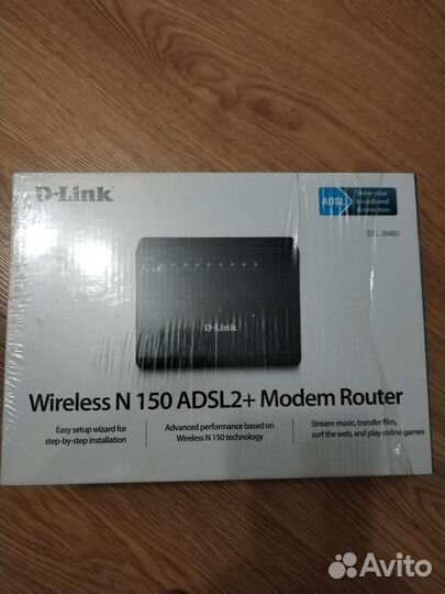 Модем роутер Wireless N 150 adsl2 + Modem router