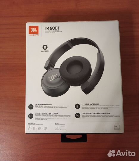 Беспроводные наушники jbl T460BT