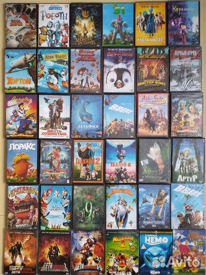 Мультфильмы на DVD
