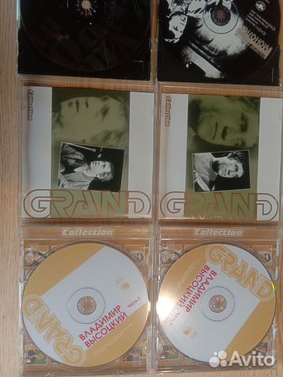 4 CD с песнями Владимира Высоцкого