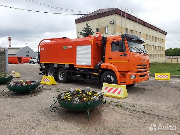 Ко-560 комбинированная шасси камаз 65115-3081-50