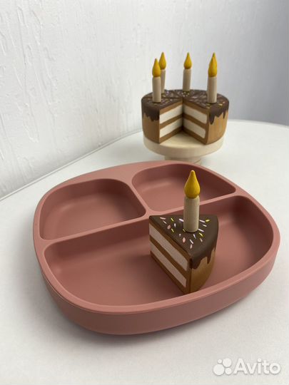 Секционная тарелка детская