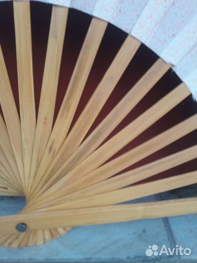 Веер интерьерный большой