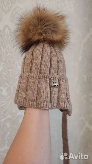 Шапка зимняя детская