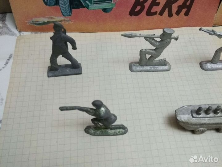 Оловянные Матросы Солдаты Медсестра СССР игрушки