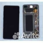 Дисплей для Samsung Galaxy S10+ Черный - OR (SP)