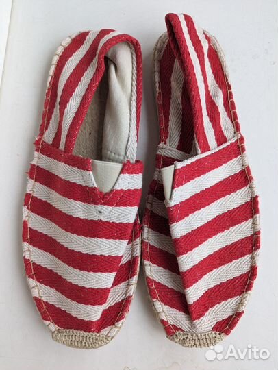 Эспадрильи слипоны