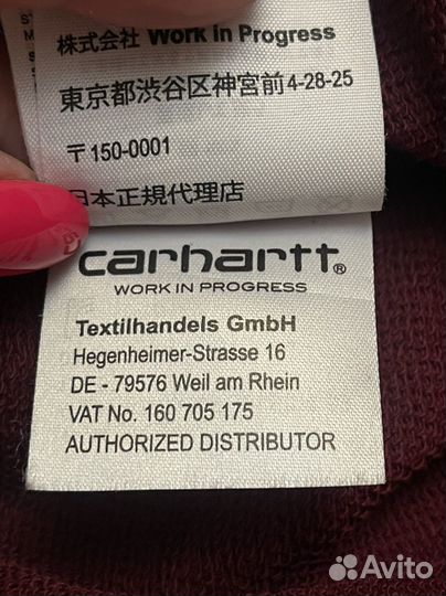 Свитшот мужской carhartt, m