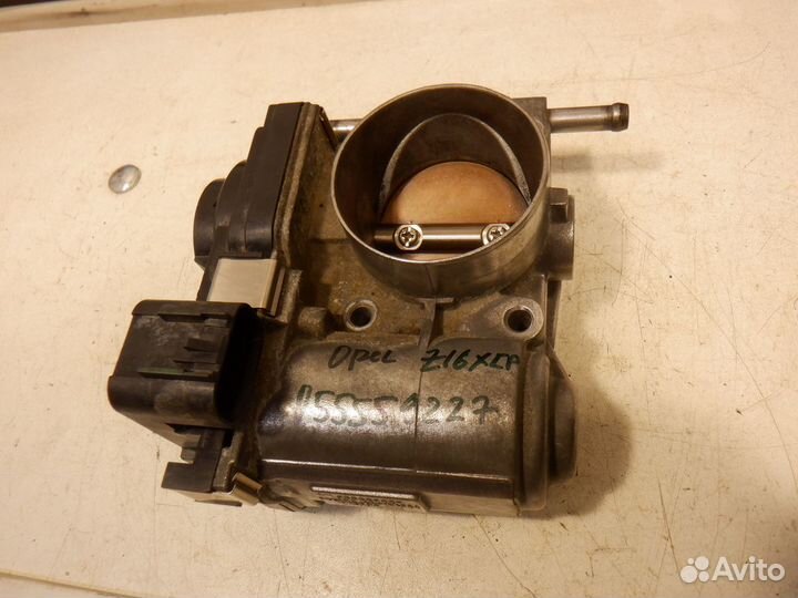 Заслонка дроссельная Opel Astra Z16XEP Z16XE1