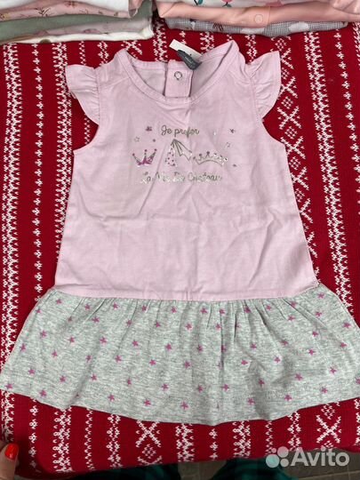 Пакет одежды для девочки 0-6 мес
