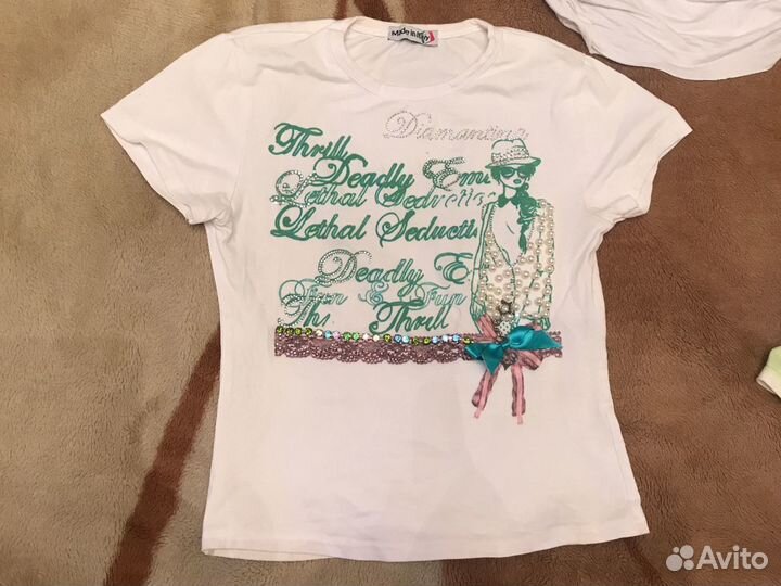 Комплект 5 предметов фирменной одежды для девочки