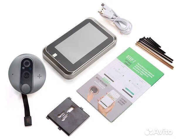 Беспроводной WiFi видеоглазок с датчиком движения