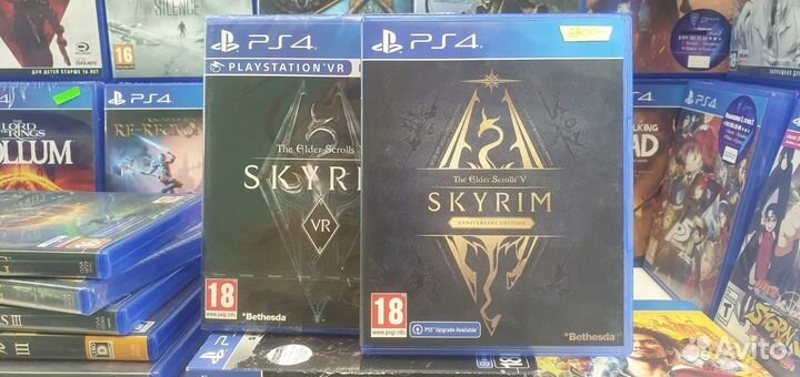 Skyrim anniversary edition ps4