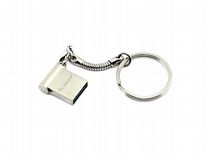 Флешка USB Dr. Memory mini 16Гб, USB 3.0, серебро