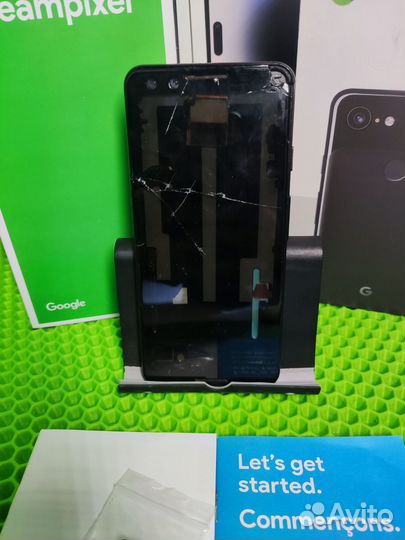 Google pixel 3 128gb разбит экран