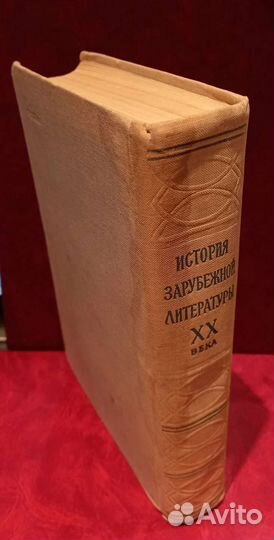 История и хрестоматия зарубежной литературы хх в