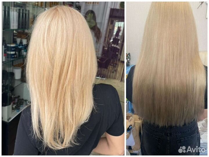 Ультразвуковое микронаращивание волос люкс класса