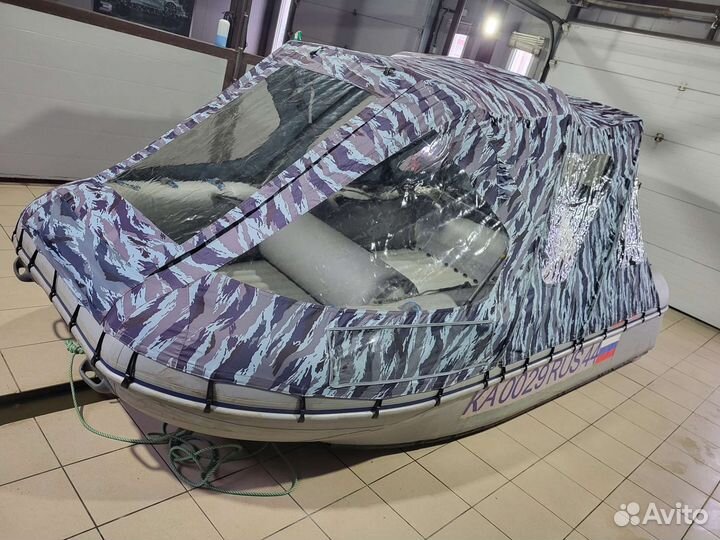 Моторная лодка(серия катамаран) ротан р420м