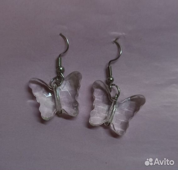Сережки с сердечком