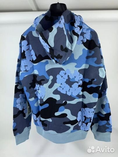 Зип худи Denim Tears x Bape