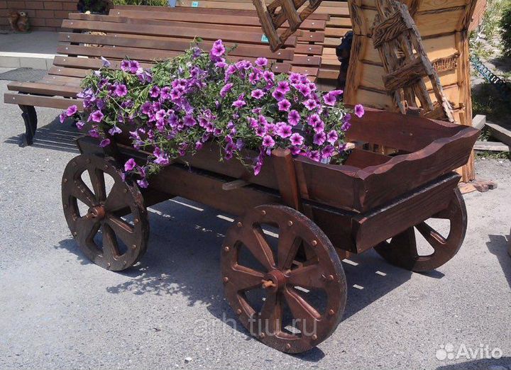 Декоративная телега