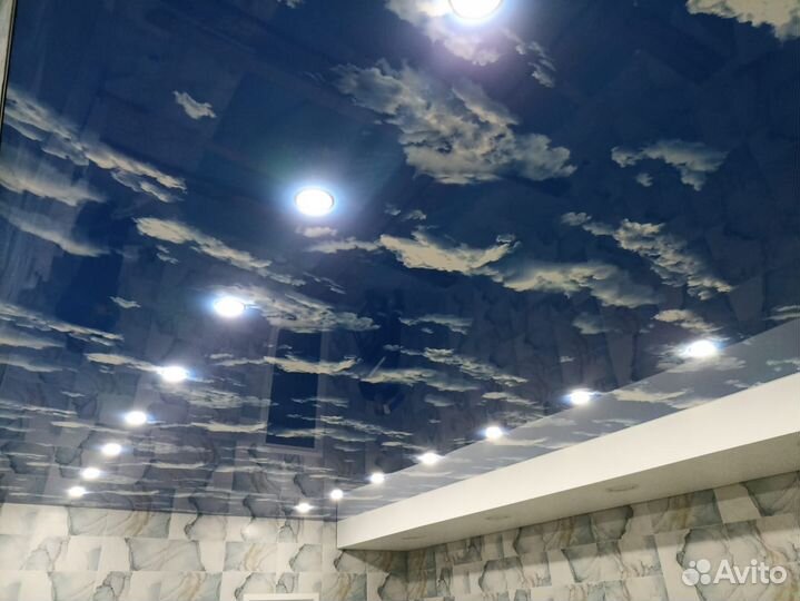 Монтаж натяжных потолков