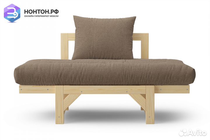 Кресло Амбер коричневое