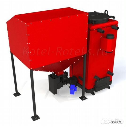 Твердотопливный котел Roteks 70 кВт