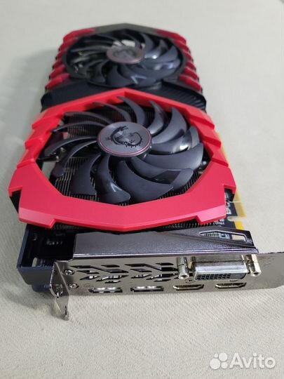 Видеокарта MSI RX 580 Gaming X 8gb