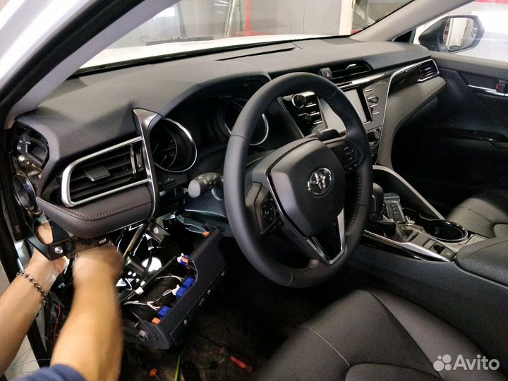 Установка сигнализации с автозапуском