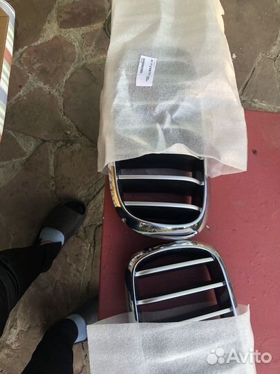 Решотка для радиатора бнв x6