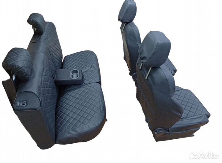 Чехлы сидений УАЗ 3163 Патриот, 2363 Пикап с 2018