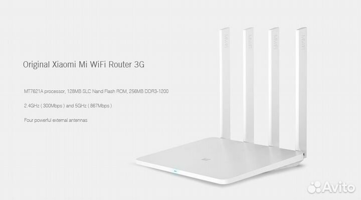Wifi роутер xiaomi 3g